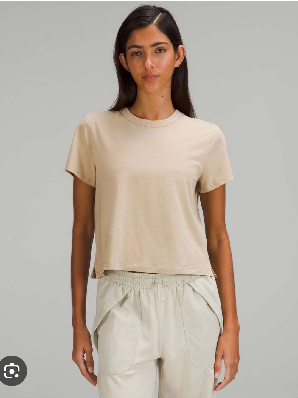 Lululemon classic fit cotton blend T-shirt